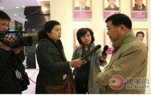 罗定安接受武汉教育电视台采访