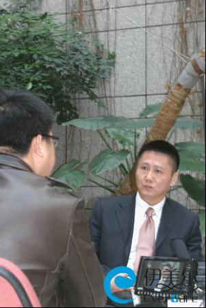 伊美尔集团董事总经理李镔先生获奖后接受央视记者专访