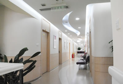 上海真爱医院整形美容科走廊