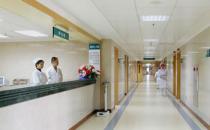 广州医院护士站和走廊