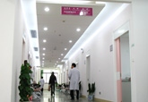 杭州玛莉亚整形医院走廊一角