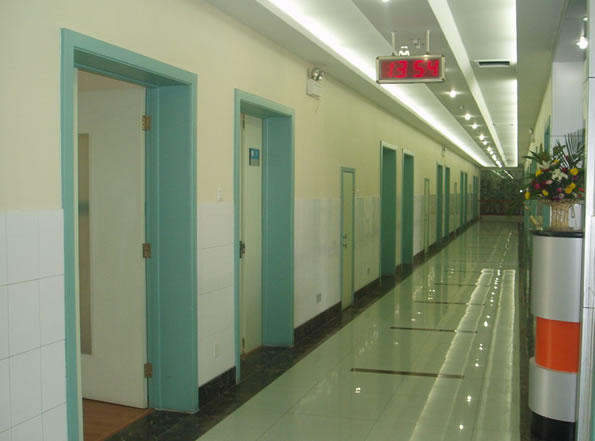 济南中心医院医院走廊