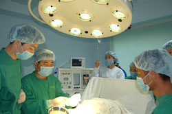 海南皮肤病医院整形手术室