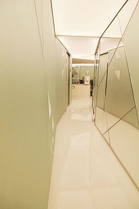 韩国NYPS整形医院走廊