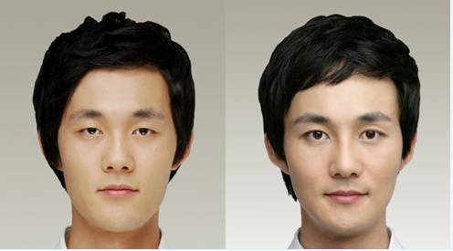 韩国男士也偏爱双眼皮和隆鼻整形