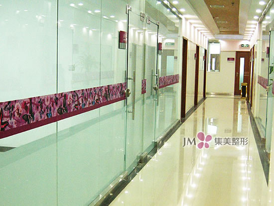 郑州集美整形医院咨询厅走廊