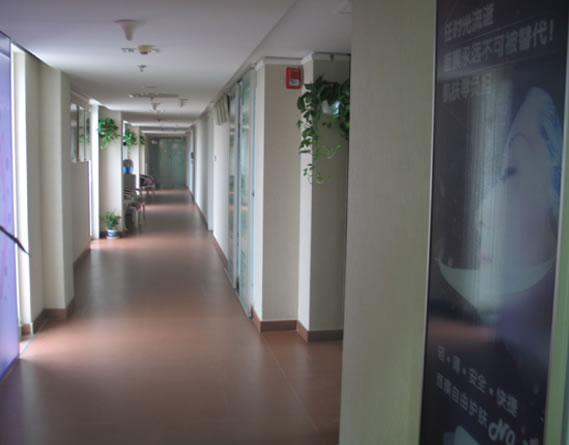 北京崔相平医疗美容诊所走廊