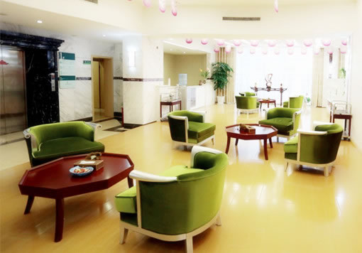 上海华美整形医院休息区 