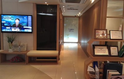 韩国sc301整形医院走廊