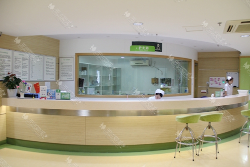 上海华美医疗美容医院三楼护士站