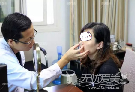 刘燕燕去福州海峡做隆鼻手术术前设计