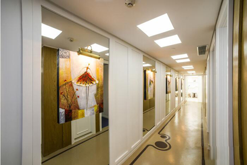 上海颜术医疗美容走廊