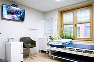 韩国英格整形医院恢复室