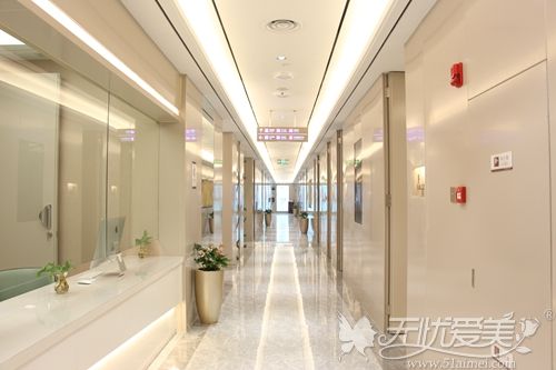 北京新星靓整形医院走廊