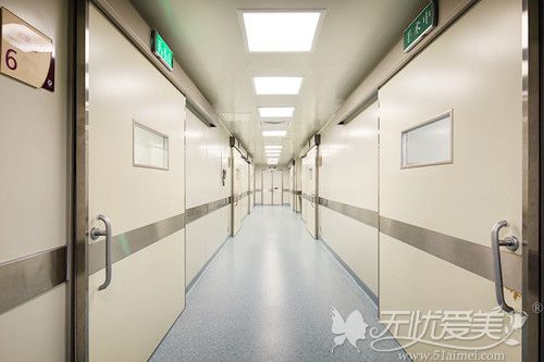 南京康美整形手术中心走廊