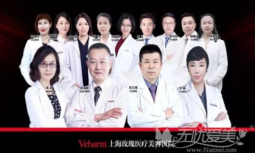 上海玫瑰医疗整形医院医生团队