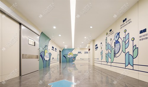 重庆松山医院走廊